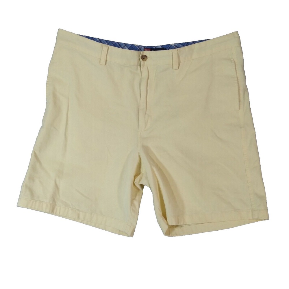 Ralph Lauren chaps shorts mens 42 X 8 Yellow cotton